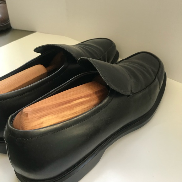 Men’s Prada Sleek Black Leather Slip-Ons - Picture 6 of 6